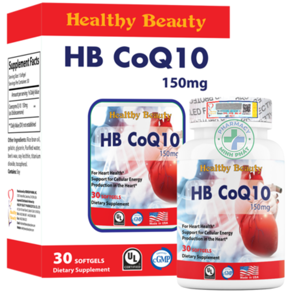 HB CoQ10 150MG - VÌ MỘT TRÁI TIM KHỎE